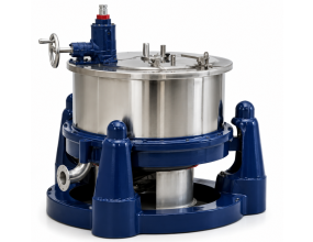 Basket centrifuge Bottom discharge